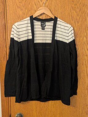 Black & white cardigan